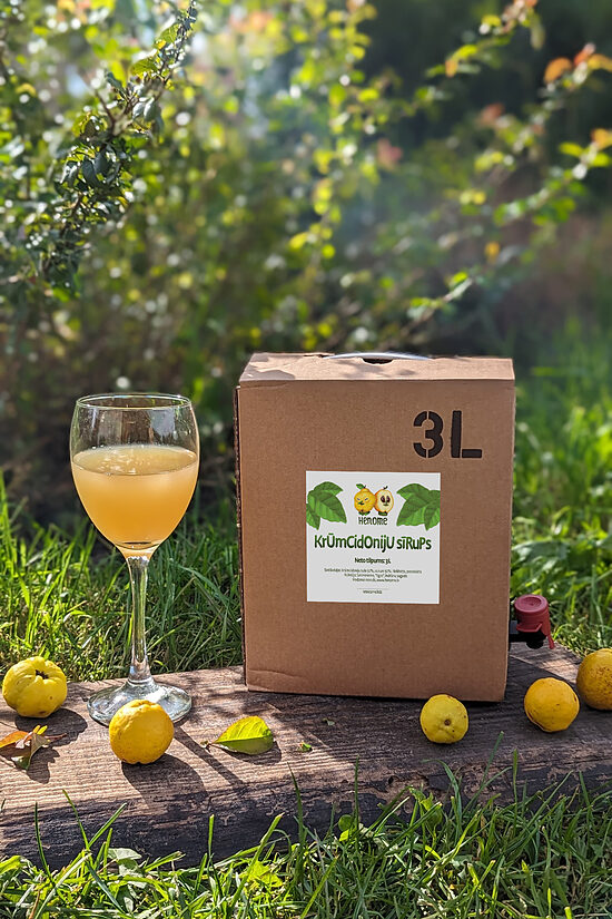 Cidoniju sīrups, 3L