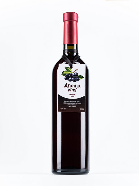 Chokeberry wine, 12% 0,75L